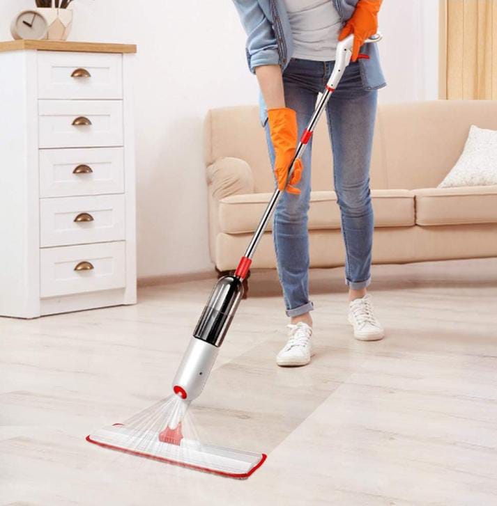 Healthy Spray Mop – Refillable, Eco-Friendly Floor Cleaner