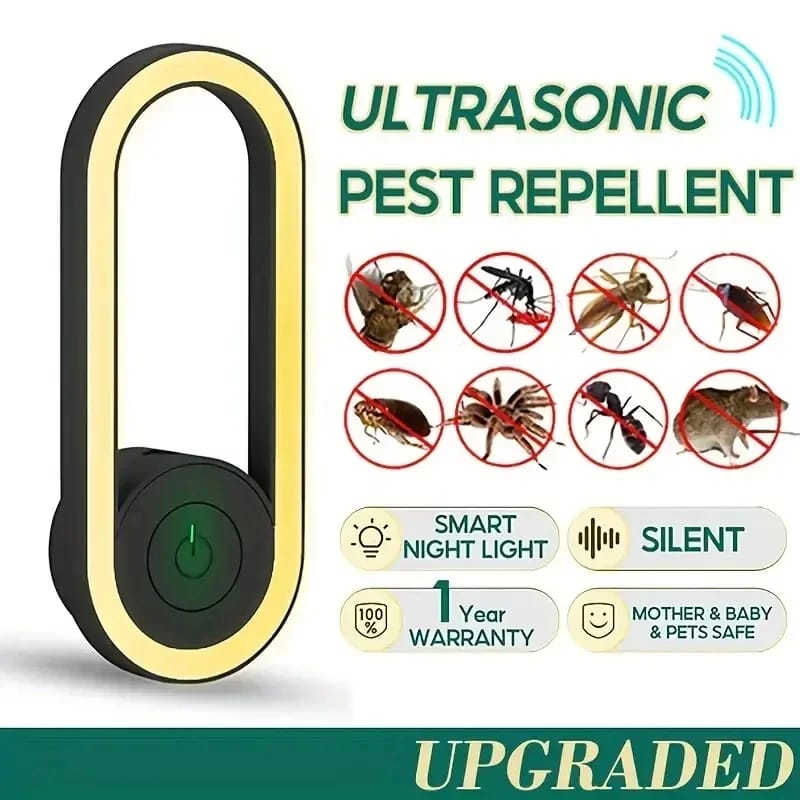 Ultrasonic Mosquito Repellent Nightlight