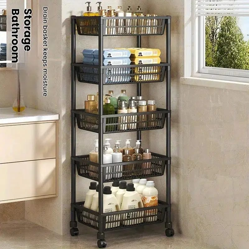 PORTABLE MULTI LAYER KITCHEN SHELF