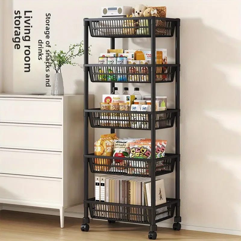 PORTABLE MULTI LAYER KITCHEN SHELF