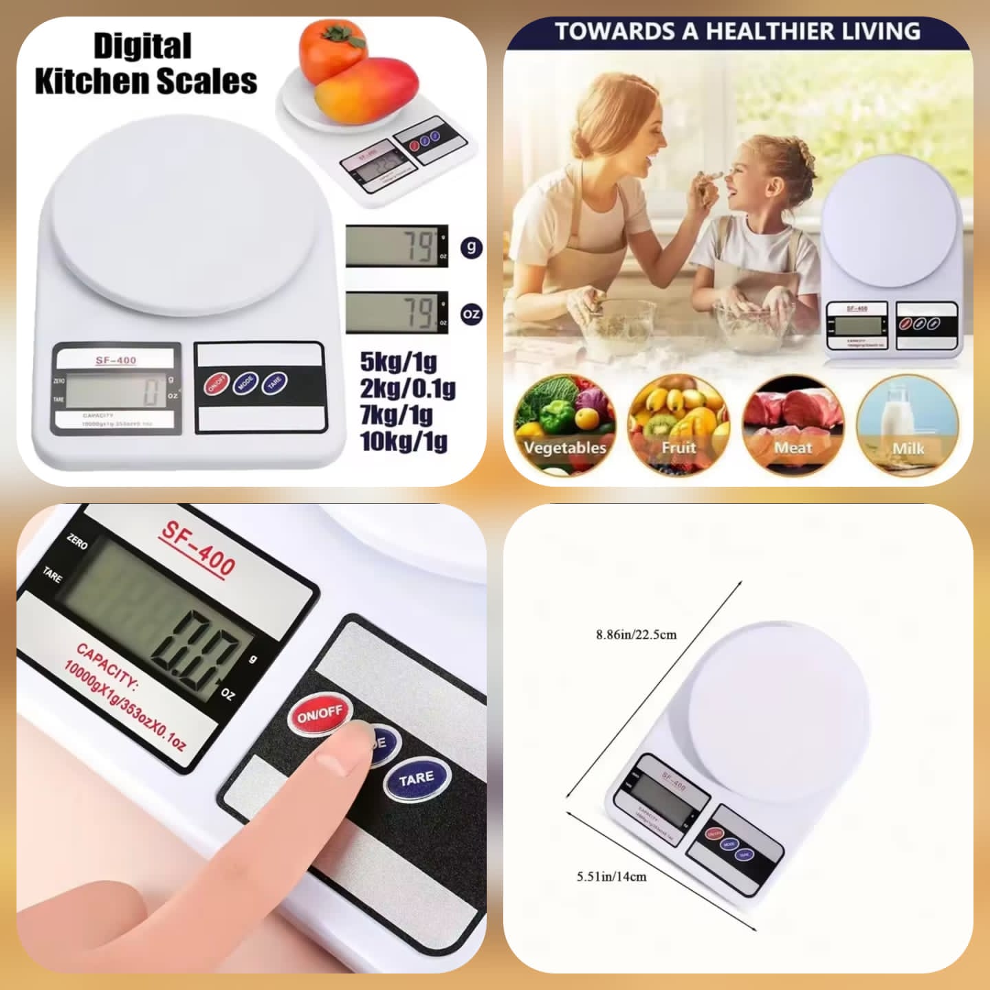DIGITAL WEIGHTSCALE (10KG)