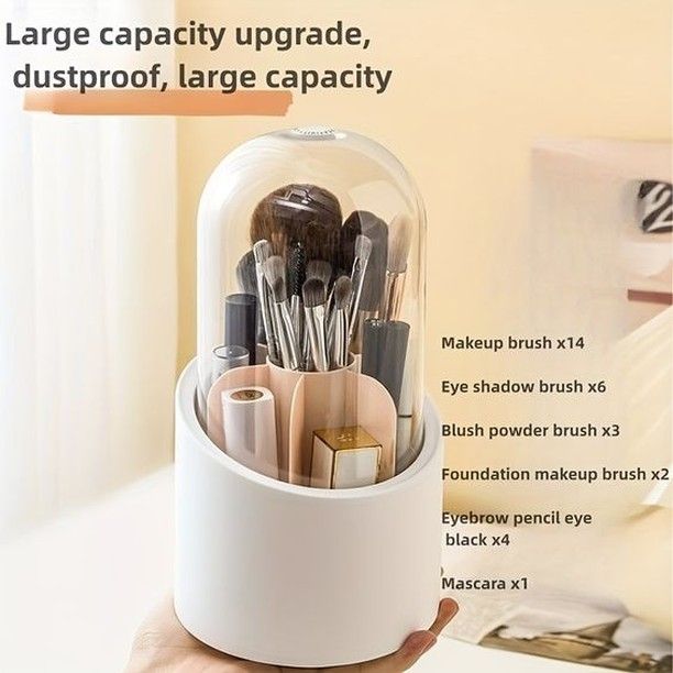Stylish Makeup Brush & Cosmetics Storage Organizer
