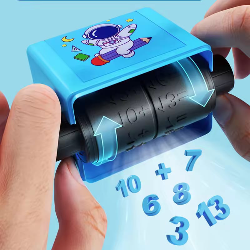 Math Roller Stamps – Addition, Subtraction, Multiplication & Division for Kids