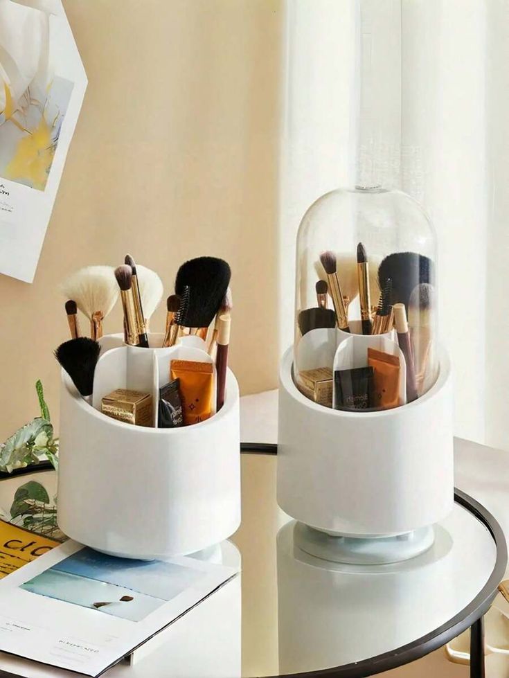 Stylish Makeup Brush & Cosmetics Storage Organizer