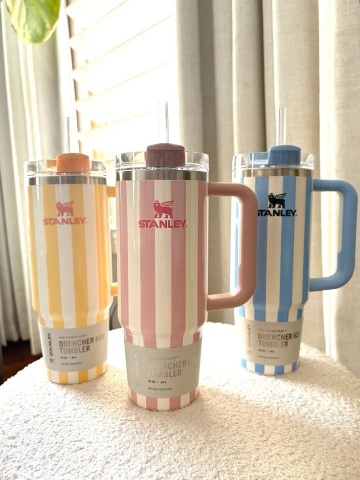 stainless steel strips lines tumbler 1200ml
