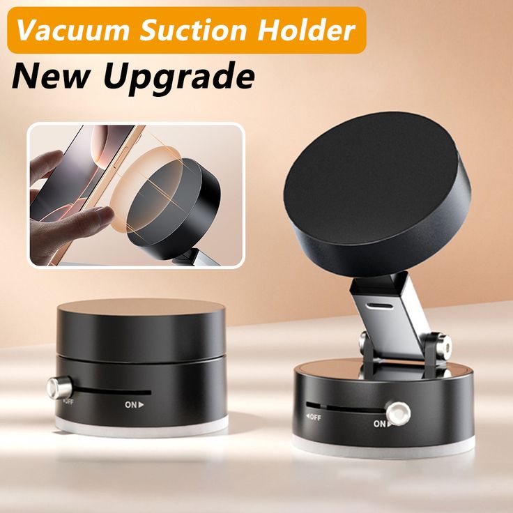 Magnetic Double-Sided Phone Holder – Foldable Desk & Car Mount