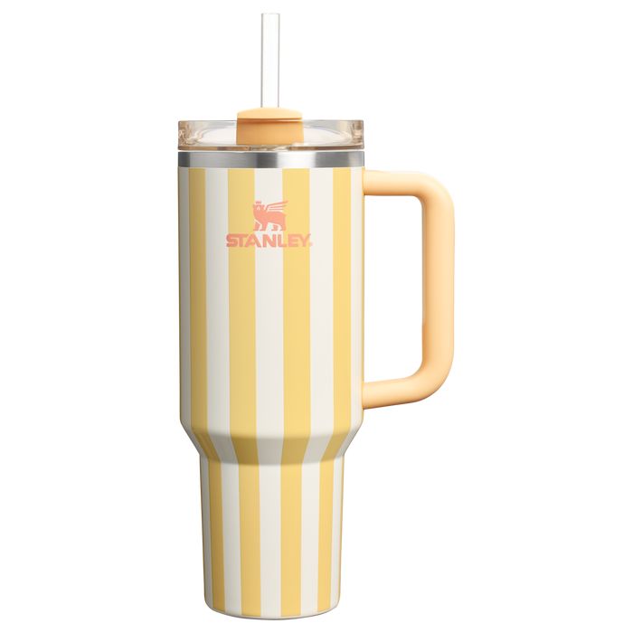 stainless steel strips lines tumbler 1200ml
