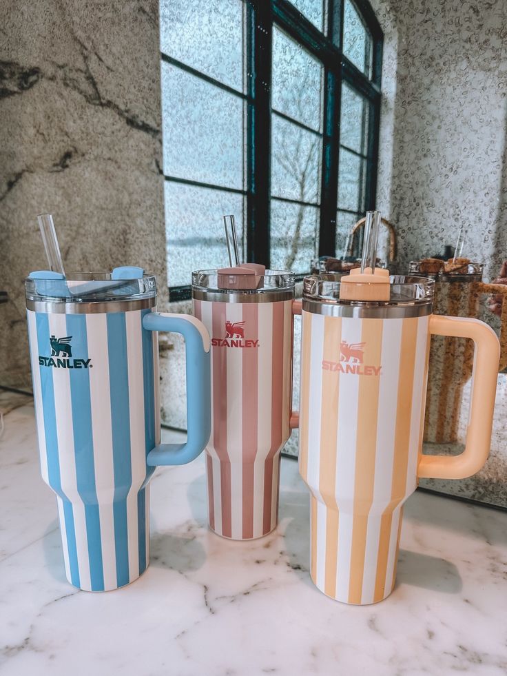 stainless steel strips lines tumbler 1200ml