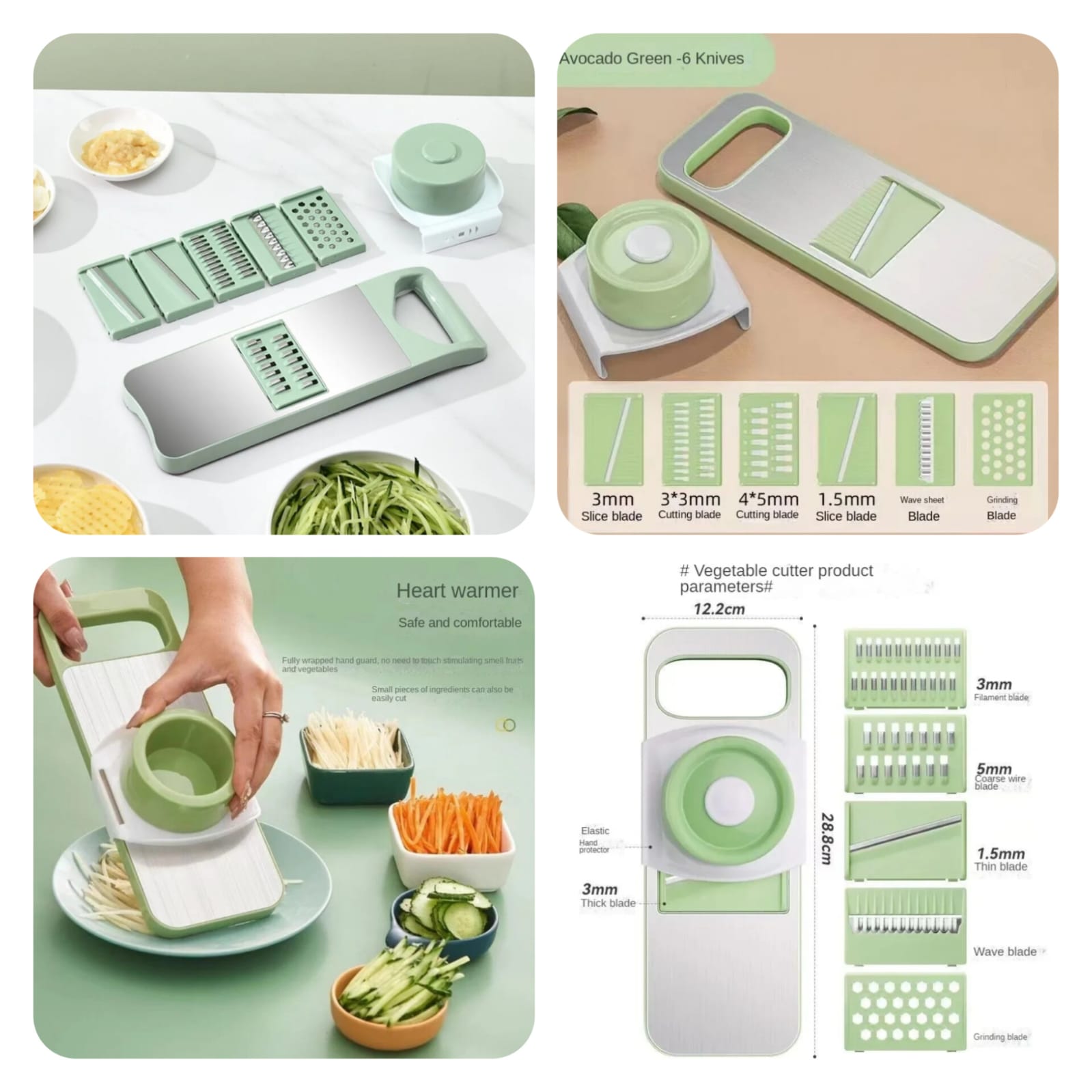5-in-1 Multifunctional Vegetable & Fruit Slicer