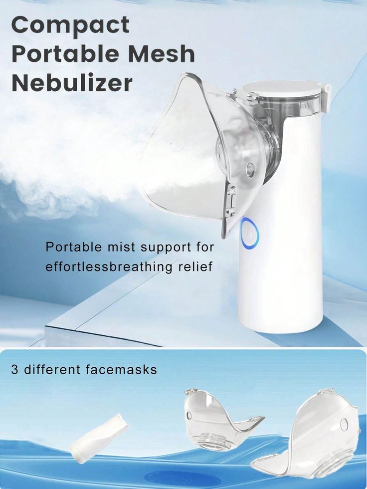 Portable Mesh Nebulizer for Kids and Adults