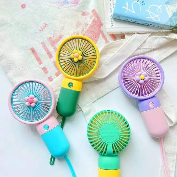 Mini USB Rechargeable Handheld Desktop Fan