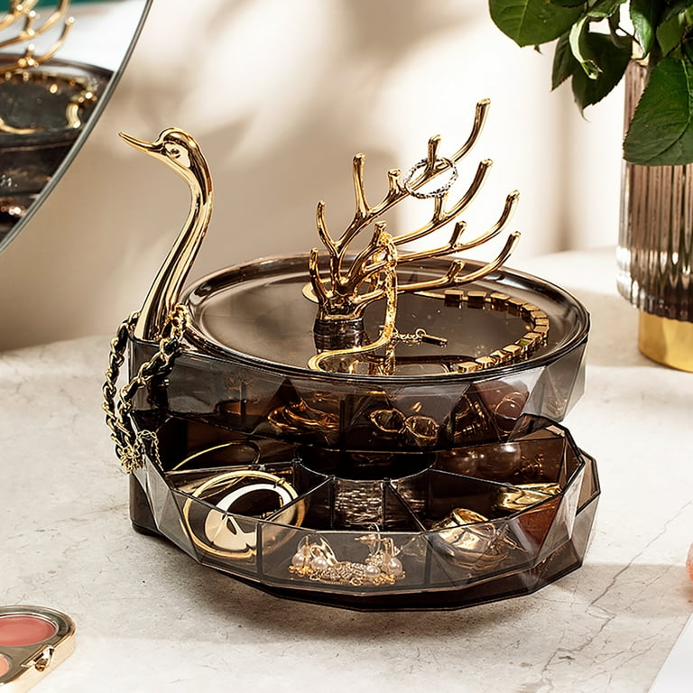 Goose-Shaped Jewelry Box – Vintage Storage Organizer for Women & Girls