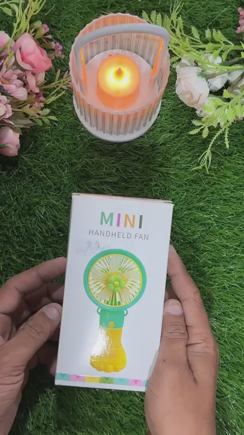 Mini USB Rechargeable Handheld Desktop Fan